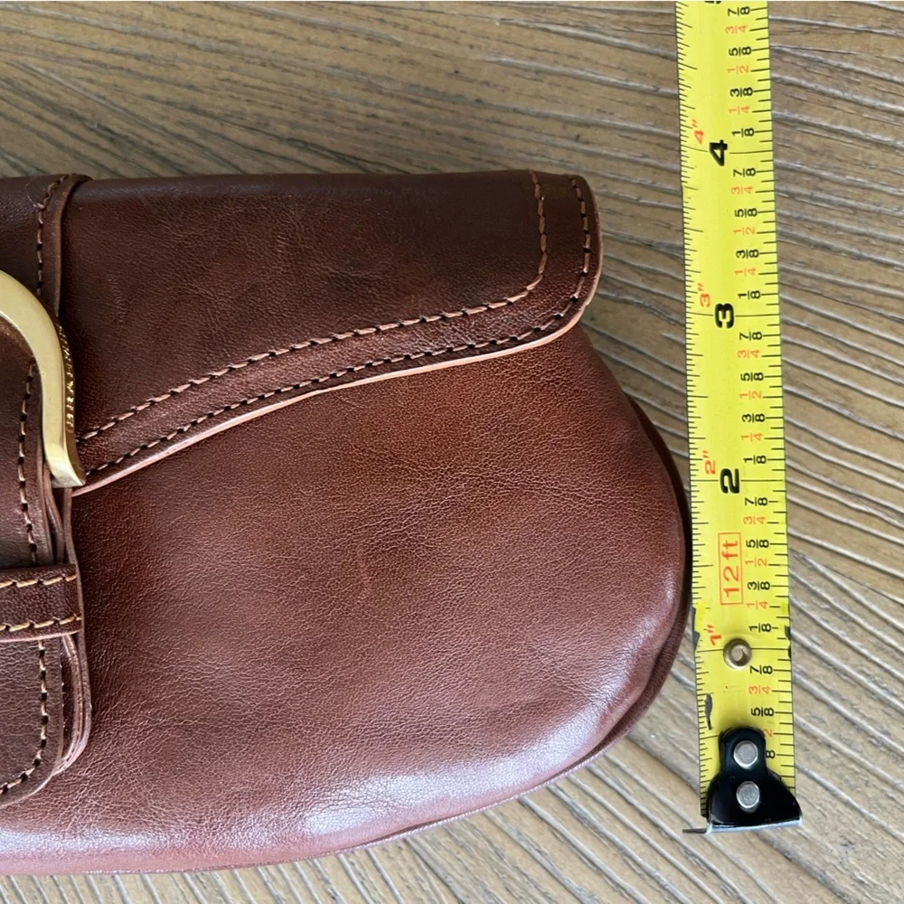 BRAHMIN Brown Wristlet New